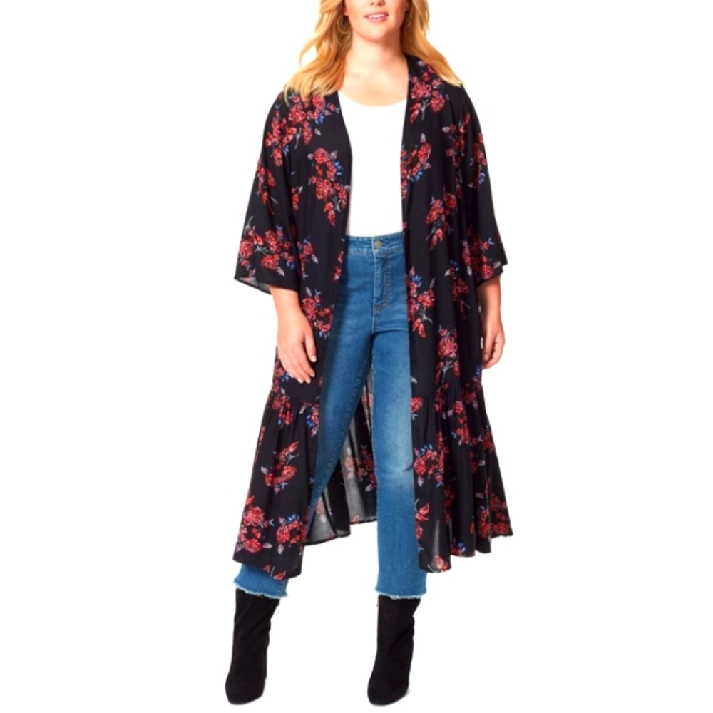 JESSICA SIMPSON Leilani Floral Kimono